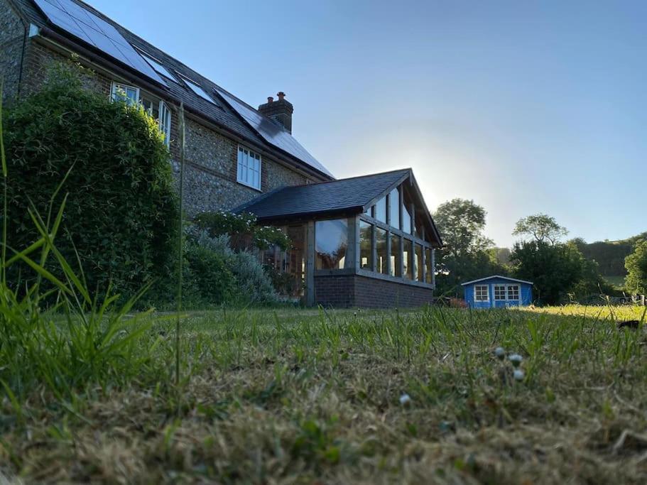 Eco-Friendly Dorset Cottage With Spa Set In Heart Of Countryside Sydling St Nicholas Extérieur photo
